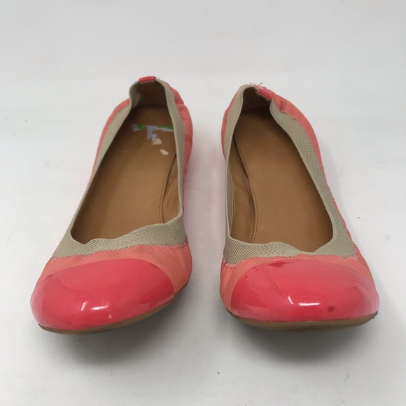 J Crew Marley Pink Patent Ballet Flats Shoes 50483 - Picture 8 of 8